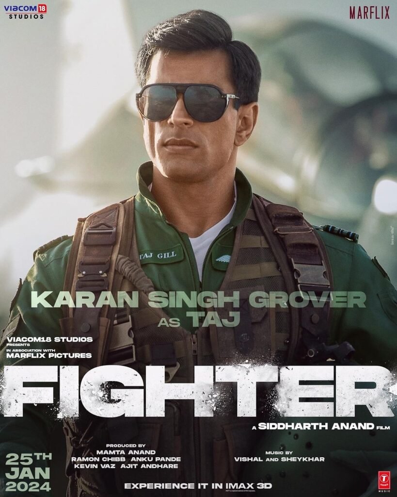Karan Singh Grover in "Fighter"