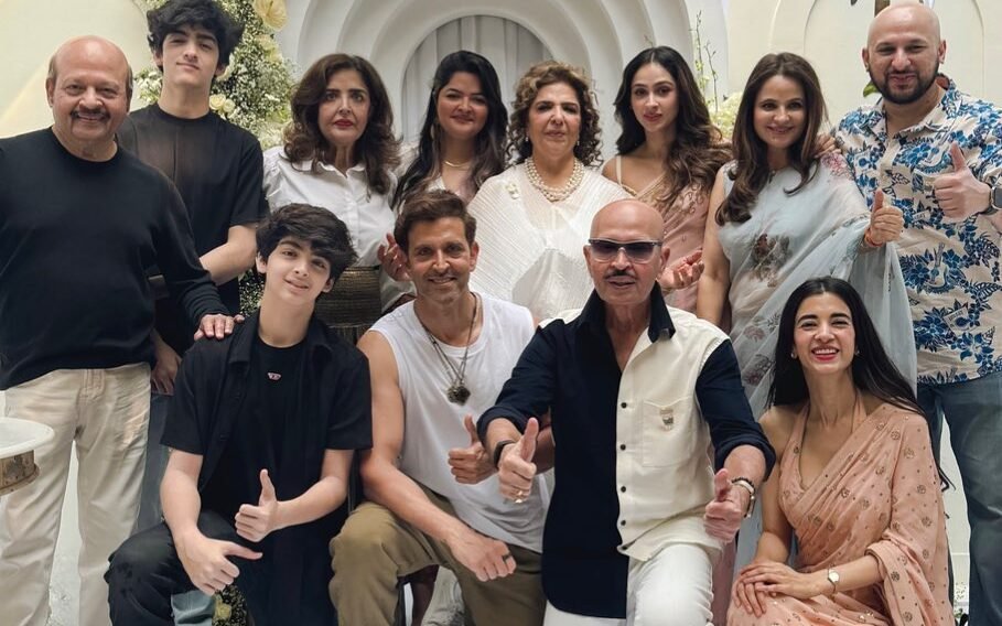 Pashmina Roshan Family